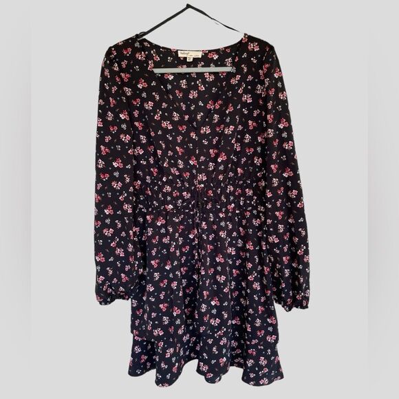 Bebop Floral Blouson Sleeve Dress - Picture 2 of 7